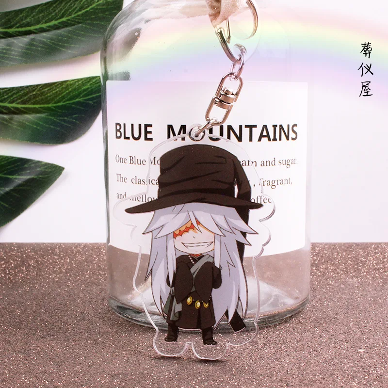 Аниме брелок Kuroshitsuji Black Butler Sebastian Ciel tombker Grell подвеска брелки подвески держатель