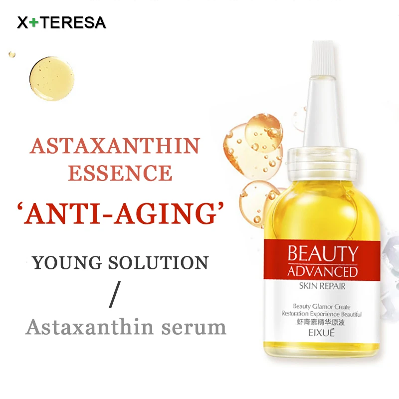 Антивозрастная сыворотка для лица Astaxanthin Essence Winkle, уход за кожей, увлажняющая, отбеливающая, укрепляющая сыворотка для лица, Корейская красота