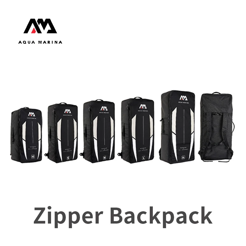 AQUA MARINA Big Capacity Oars Storage Bag 5 Sizes Zipper Waterproof Backpack Aquatic Sports Accessories Canoe Surfing Drift Bag