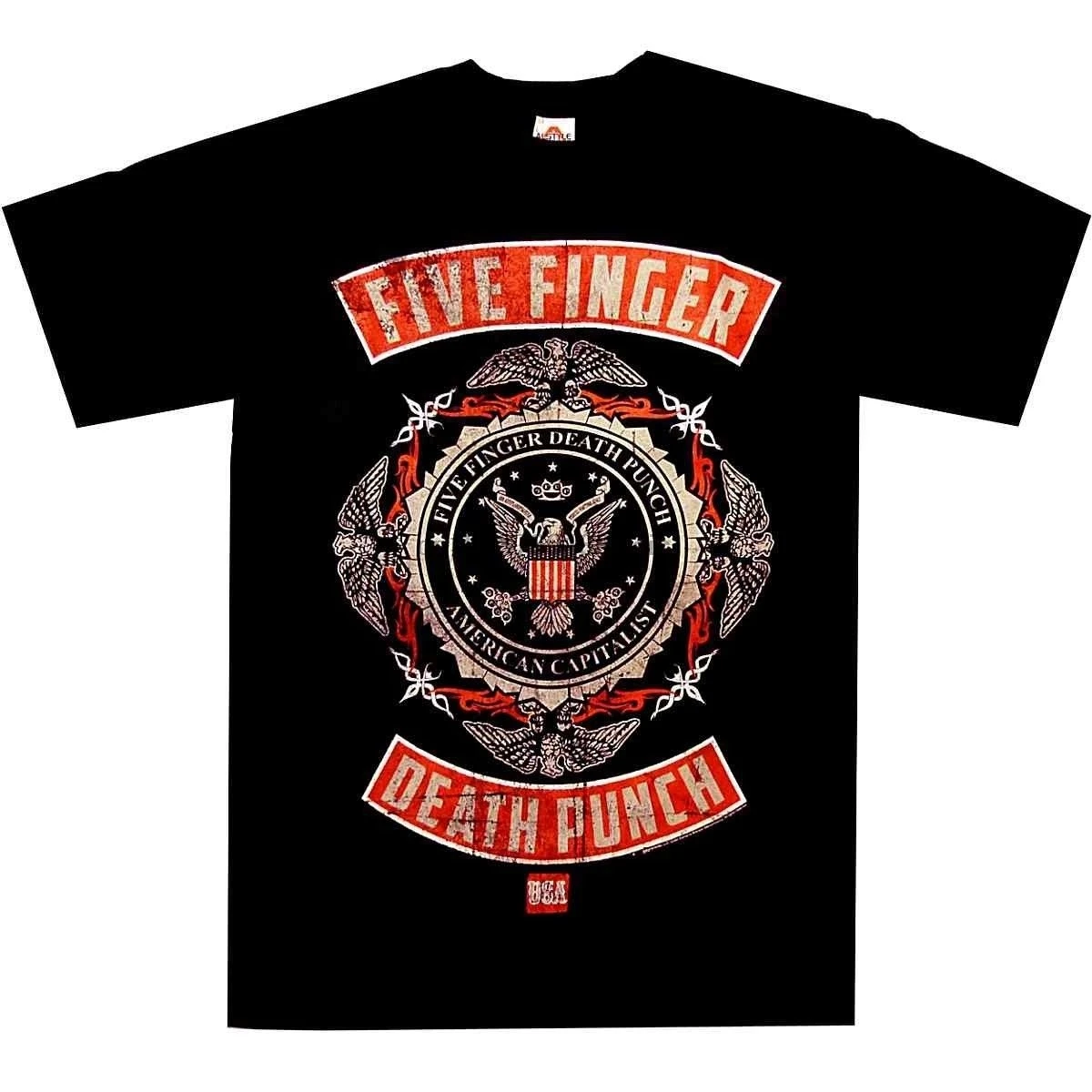 Five Finger Death Punch paliza camiseta S M L Xl oficial T camisa Metal