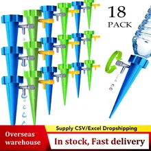 

6/12/18PCS Self-contained Auto Drip Irrigation Watering System Automatic Watering Spike for Plants Flower Indoor Household