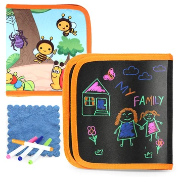

1 Set Reusable Graffiti Children Water Picture Book Graffiti Album Water Crayons Graffiti Panel Paintings Educational Toys