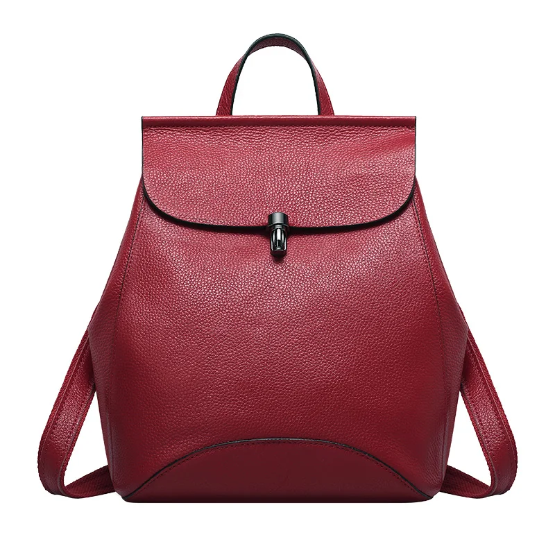 Women's bag new fashion bag backpack leather female bag backpack bag leather bag
