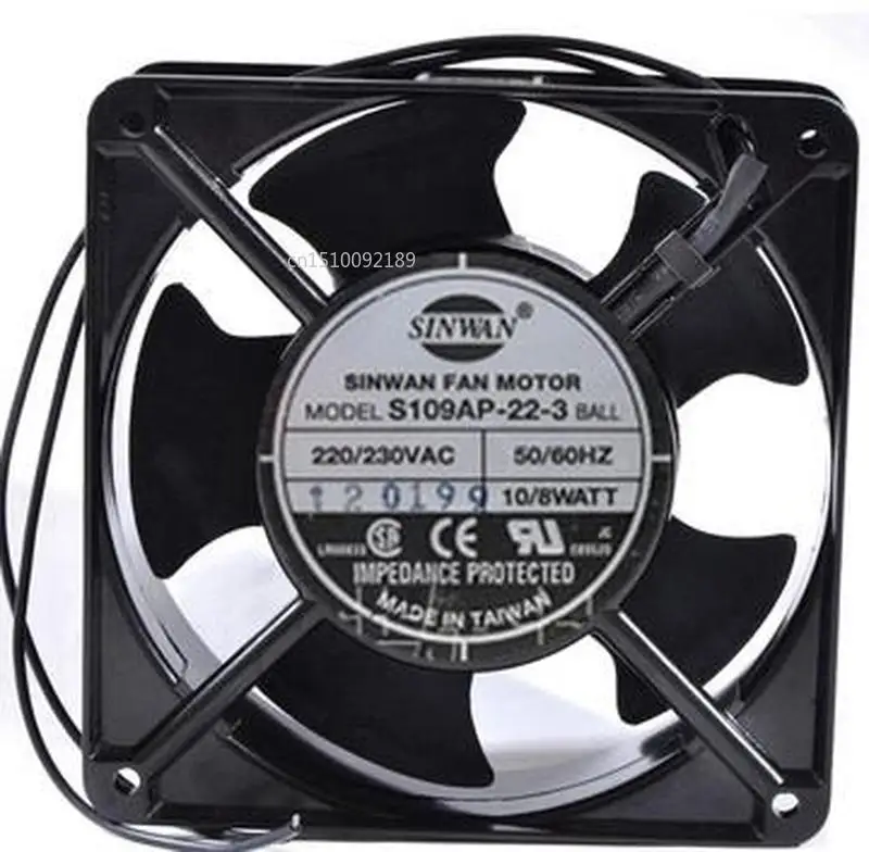 Вентилятор охлаждения для S109AP-22-3 BALL AC 220V 10W 12CM 12038