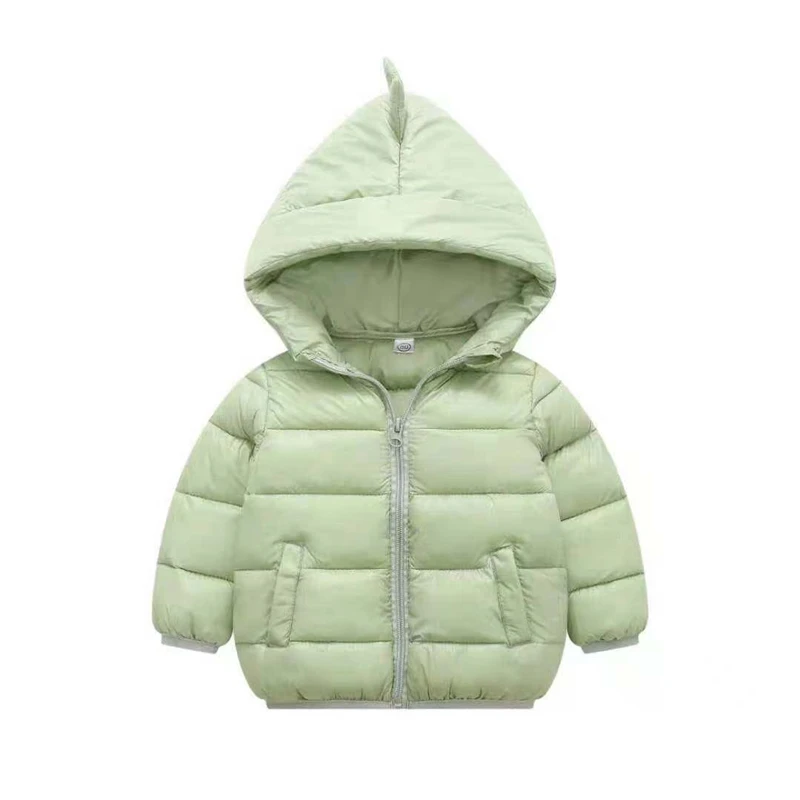 

CROAL CHERIE Dinosaur Winter Jackets For Toddler Boys Jacket Kids Warm Outerwear Coats For Baby Girls Clothes Newborn Jackets