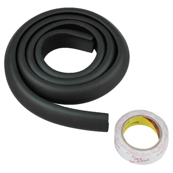 

2m Thicken Baby Safety Corner Protective Rubber Black