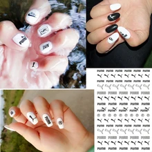 3D стикер для дизайна ногтей, дизайн маникюра, спортивный леопард, задний клей, наклейка на ногти, наклейки, ногтевая декоративная наклейка, аксессуары