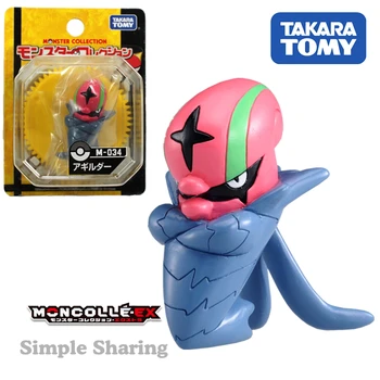 

TAKARA TOMY tomica POKEMON FIGURE agilder accelgor M034 pop anime baby toys POcket monster bauble hot miniature resin kids dolls