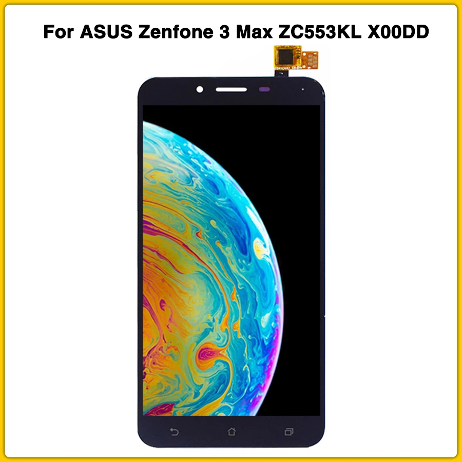 Новая сенсорная ЖК панель для ASUS Zenfone 3 Max ZC553KL X00DD дисплей Сенсорная дигитайзер
