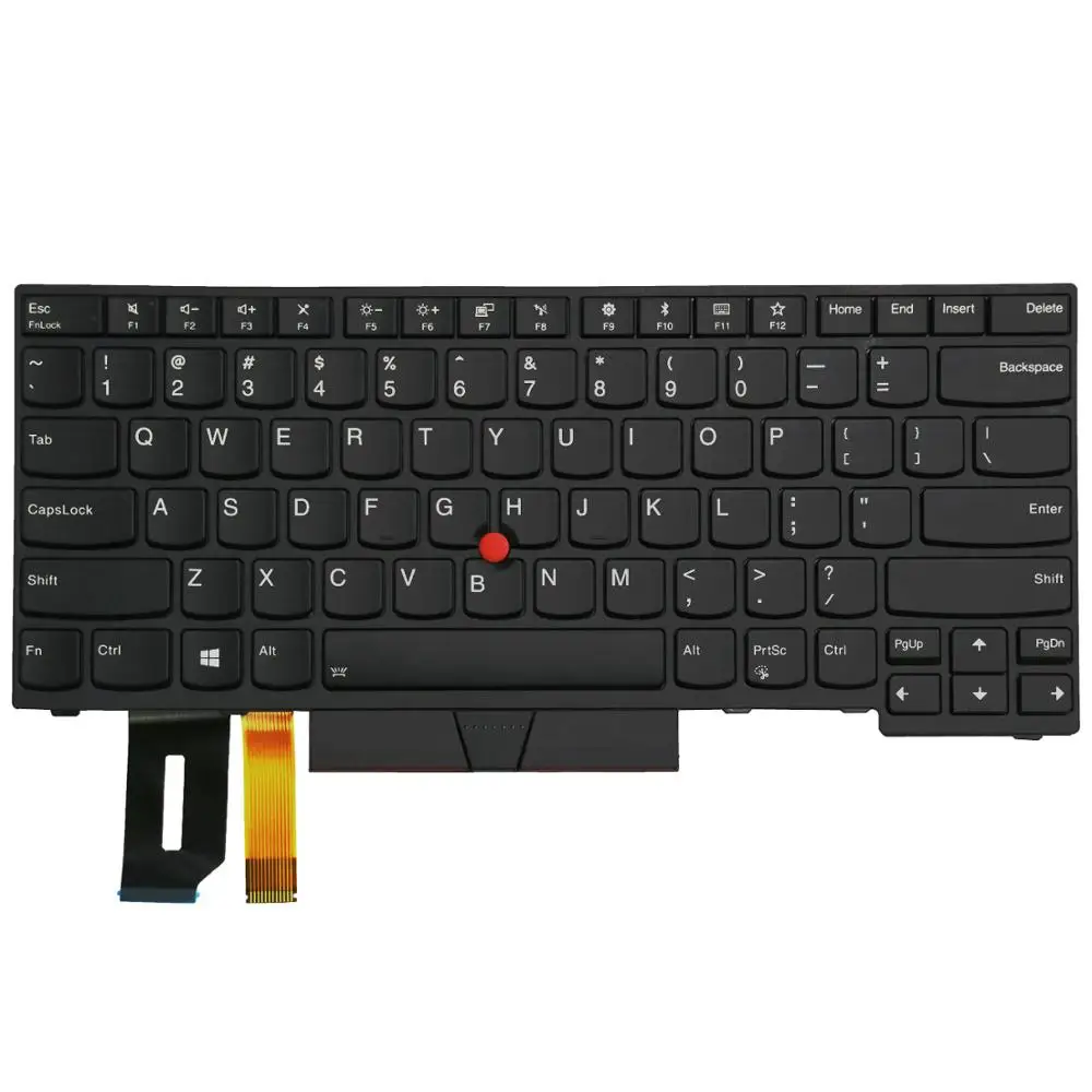 

Replacement US Layout Keyboard for Lenovo ThinkPad E480 E485 L480 T480s Laptop Backlight keyboard