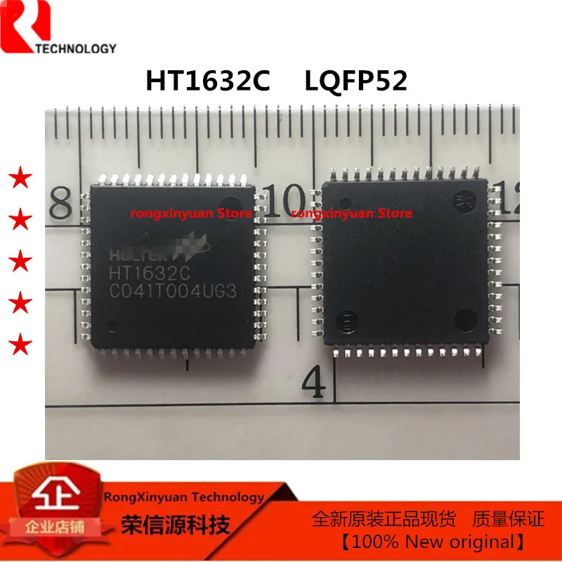 

HT1632C LQFP52 HT1632 32x8 & 24x1 6 светодиодный Driver Original New 100% quality