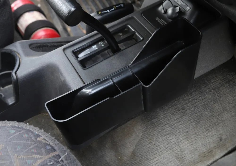 Для Jeep Wrangler TJ 1997-2006 автомобильная коробка переключения передач боковой карман коробка для хранения центр консолей лоток Органайзер аксессуары для интерьера