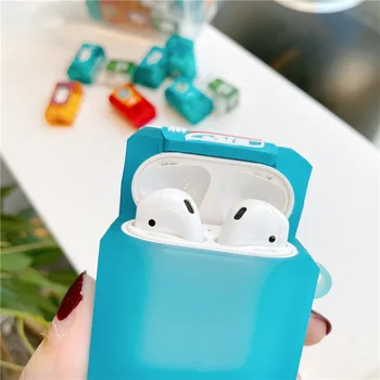 

For Airpods 1/2 Case,Creative Mints Case For Airpods Case Silicone Earphone Protective Shockproof Cover For Airpods Pro Case