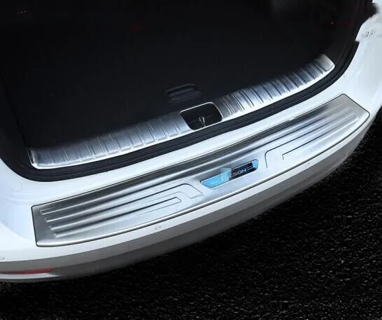 Автомобильный Стайлинг из нержавеющей стали Задний бампер протектор автомобиля