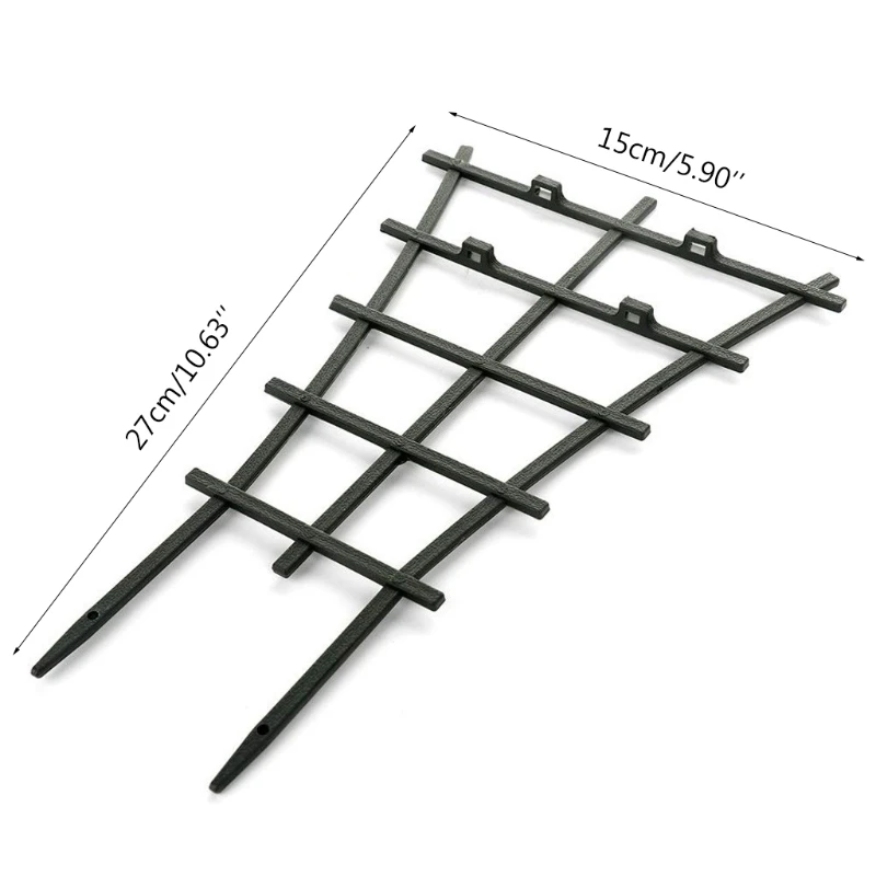 Garden Climbing Trellis climbing plant trellis DIY Plastic Superimposed Potted Plant Support 2/6/12 Pcs