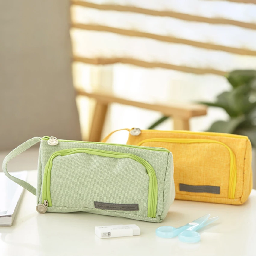 Большой емкости Pencilcase очаровательный пенал для карандашей Kawaii школьная Ручка Чехол портативный Карандаш сумка чехол для карандашей ящик для студентов