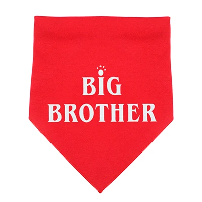 Title 5, BIG BROTHER Adjustable Dog Bandana Pet Scarf Cu...