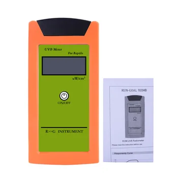 

Instrument LCD Display Tool Home Professional Digital Reptile Lamp Detector Tester Luminosity Measurement UVB Meter 2 Inches