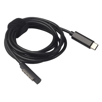 

USB Type C PD Charging Cable Power Adapter Converter Laptop Charger for Microsoft Surface Pro 1/2 Go DC Plug Connector Cord