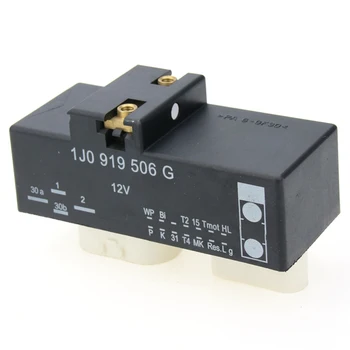 

New Front Cooling Fan Control Switch Relay Module 1J0919506G For VW Golf Jetta Beetle 1.9 2.0 L4 2.8 V6 1998 1999 LFVW003