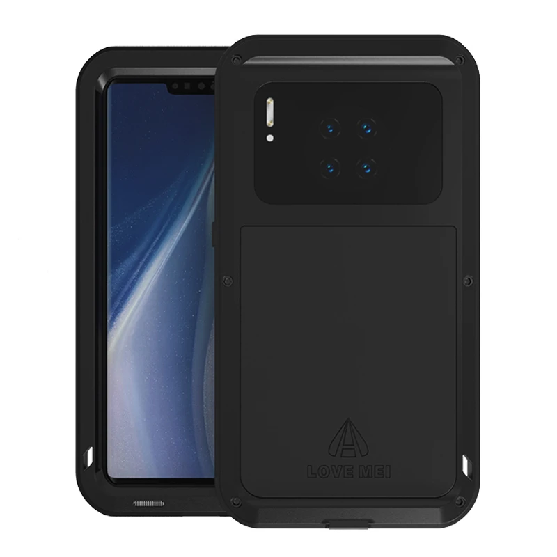 Металлический бронированный чехол для huawei mate 30 Pro, чехол, противоударный, 360, прочный, Doom, полный корпус, защитный чехол для huawei mate 30 Pro 5G, чехол