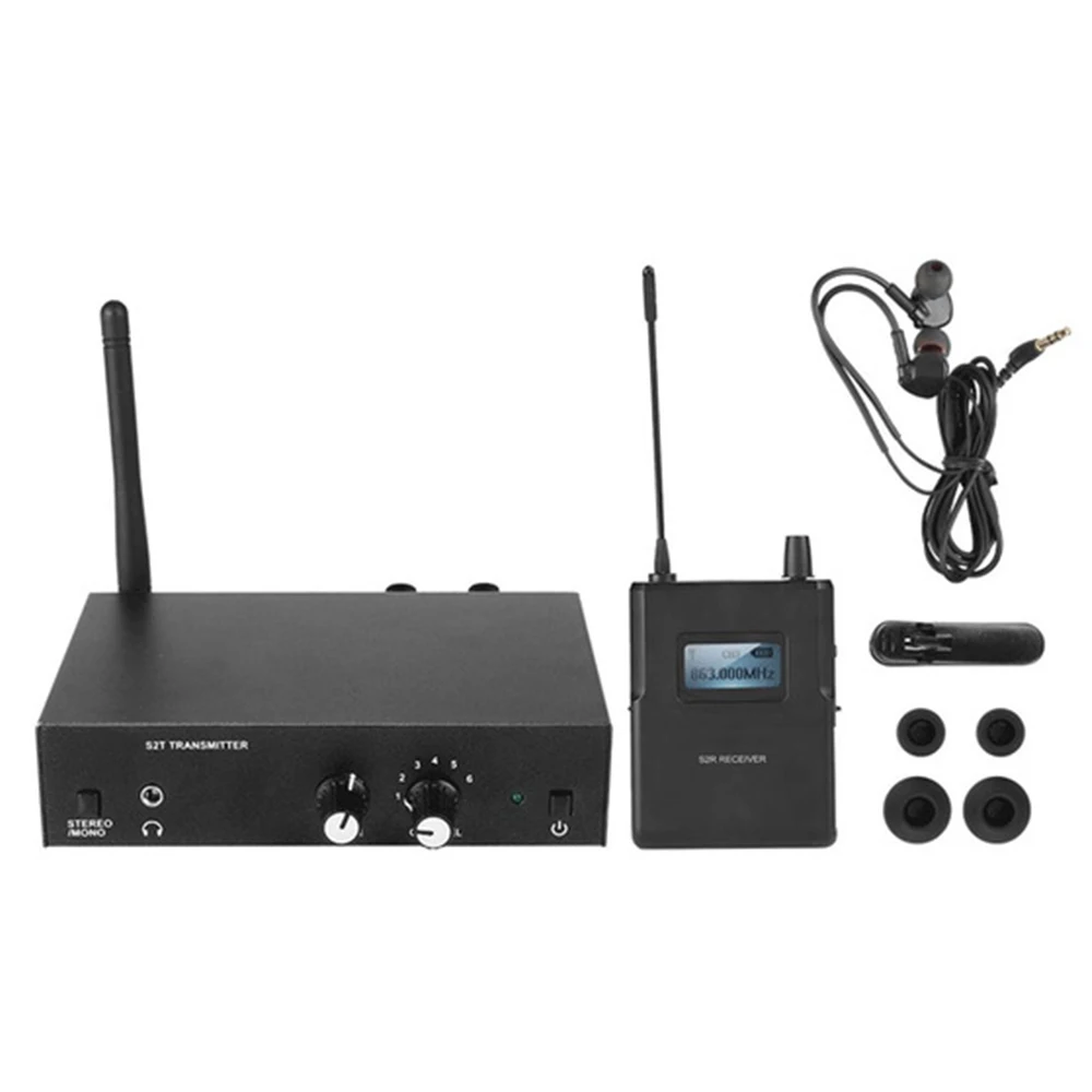 Для ANLEON S2 беспроводной монитор в уши система UHF стерео IEM система сценического мониторинга 863-865 МГц NTC антенна Xiomi