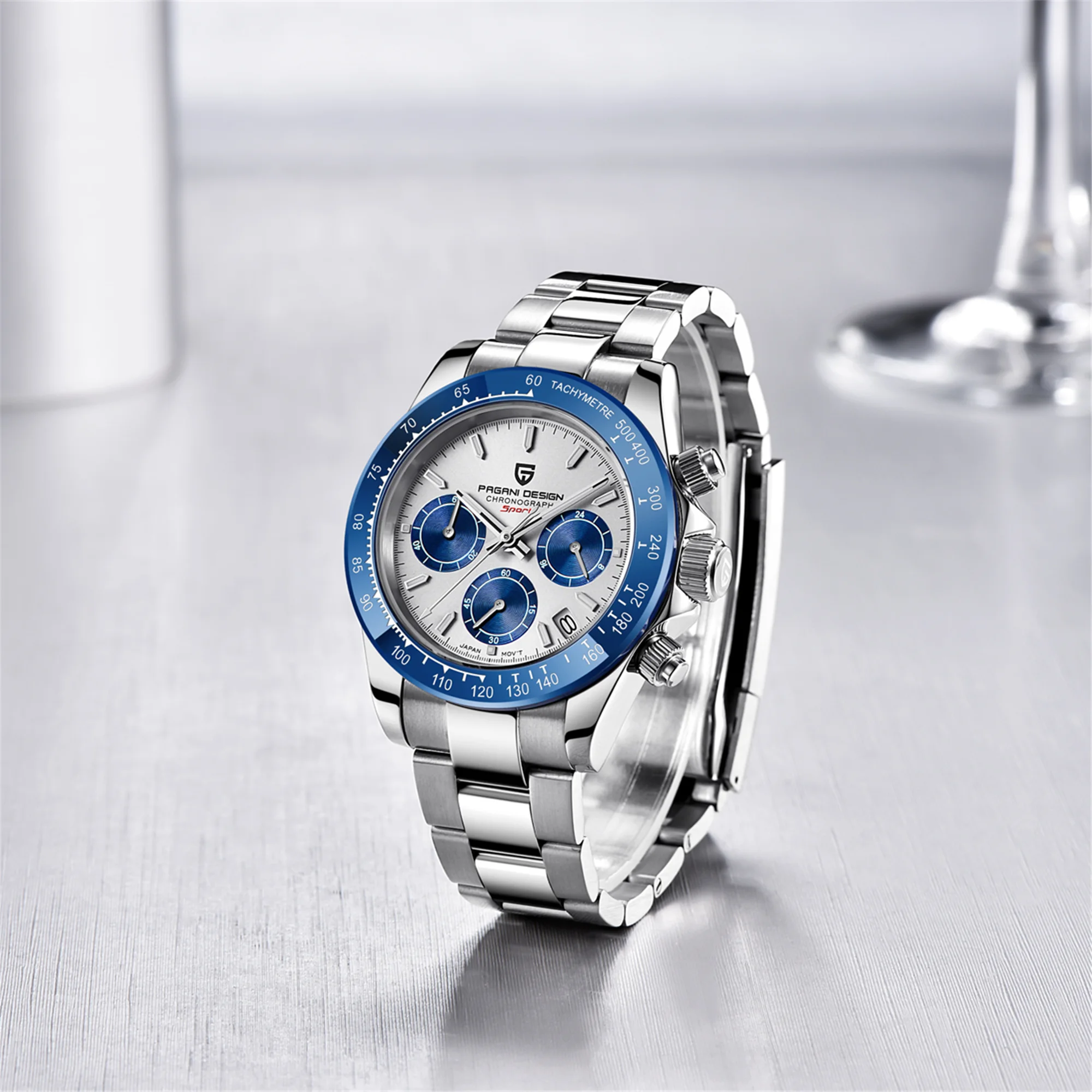 Luxury Men Waterproof Wrist Watch 