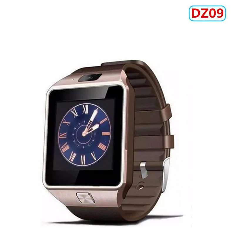 DZ09 Gold Bluetooth Смарт-часы DZ09 GT08 A1 T8 Q18 Z60 часы из сплава с слотом для sim-карты TF Музыка MP3 для телефона Android и IOS - Цвет: DZ09 Gold