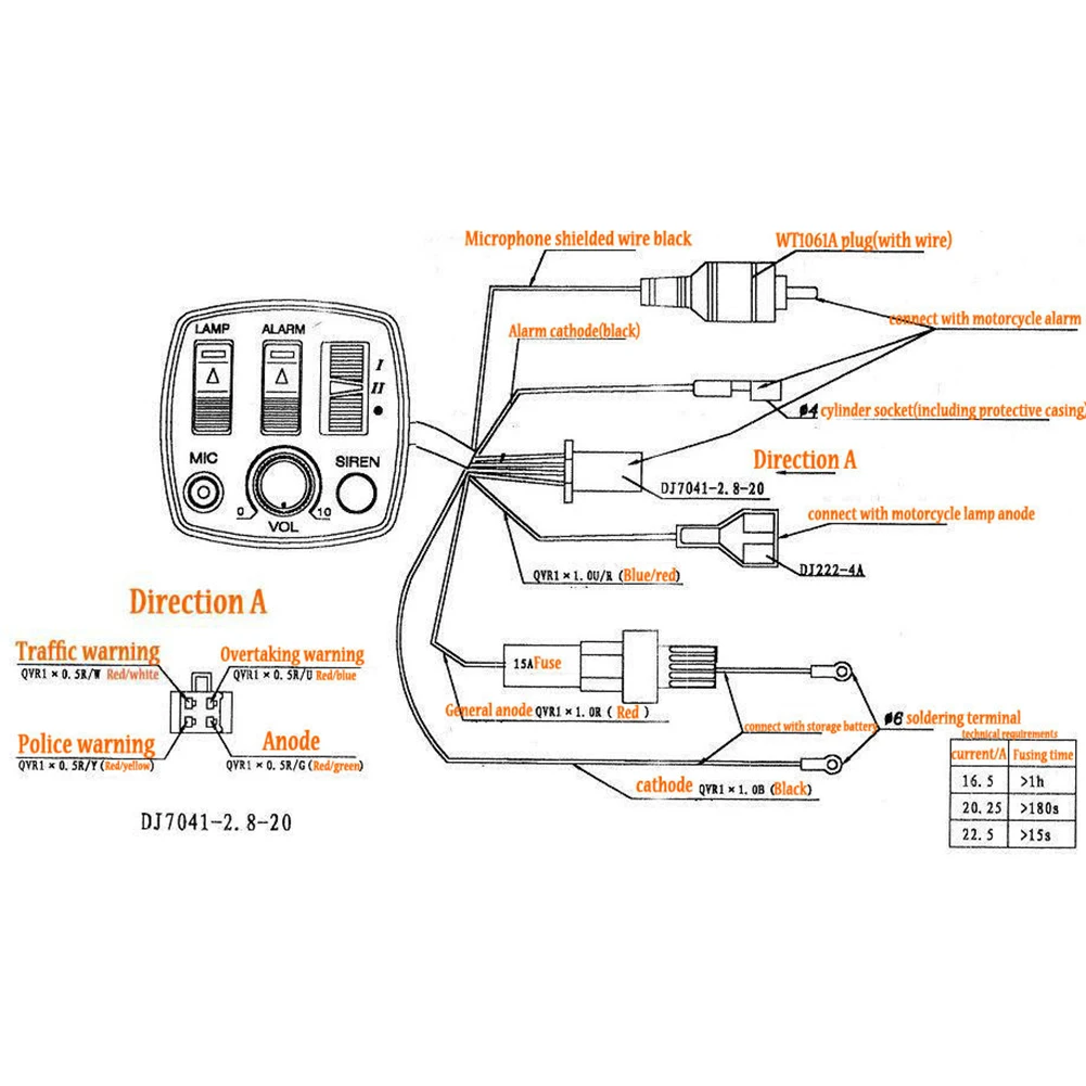 motocicleta switch handle controller farol eletrico startup 05