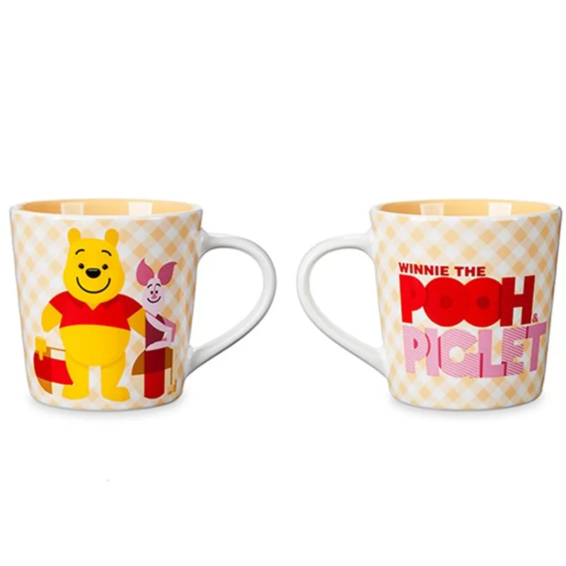 01 one cup Дисней Винни Пух Тигра мультфильм керамическая чашка для воды Кофе Молоко чай завтрак чашки офис Коллекция Кубок фестиваль подарки - Цвет: 01 one cup