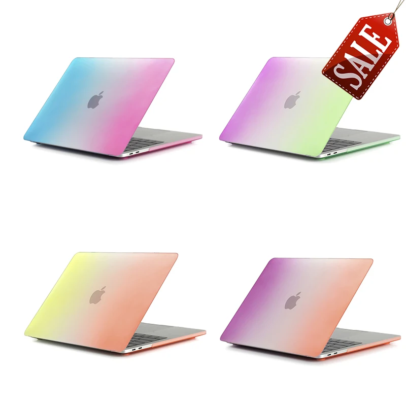 

MacBook Pro 13 inch 15 inch all-inclusive rainbow shell drop-proof protective case MacBook Pro 15 cover all-inclusive