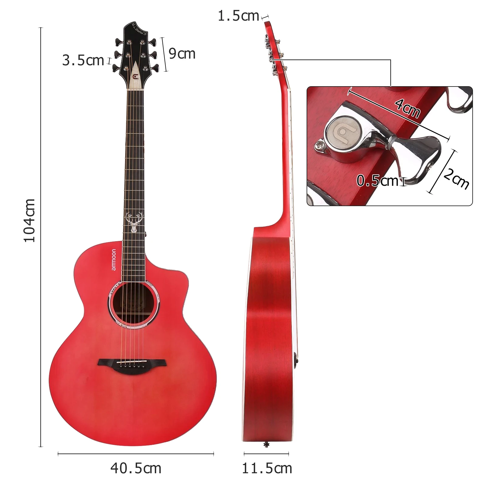 Capos En Alliage Métallique Guitare Électronique Acoustique - Temu Canada