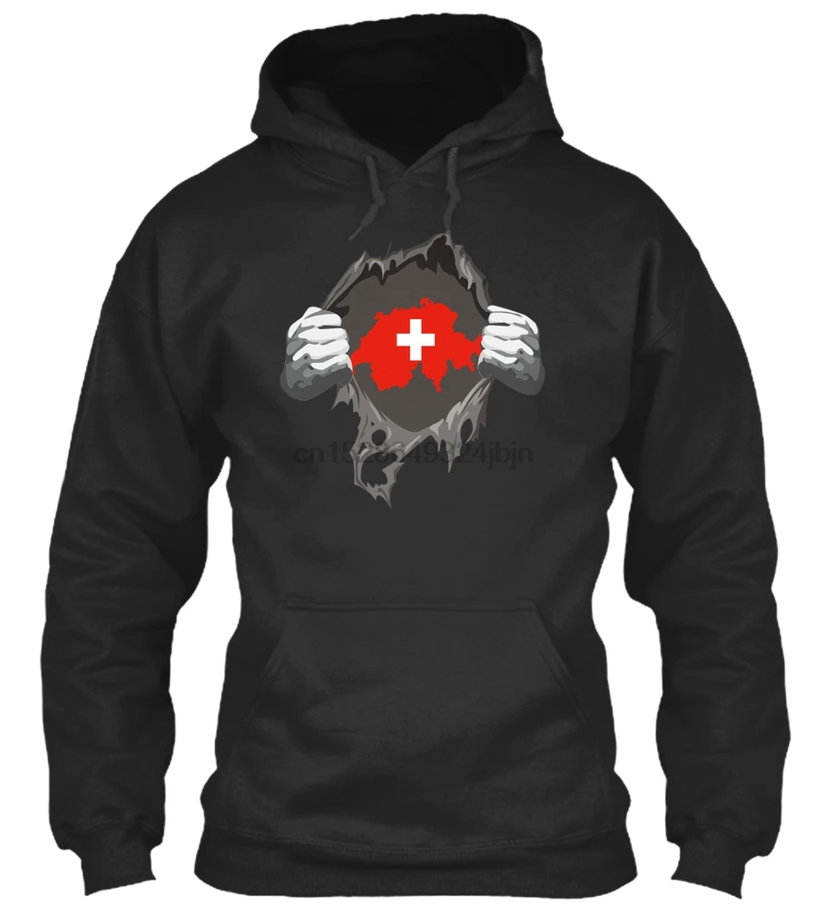 Мужская толстовка с длинным рукавом LOVE SWITZERLAND 05 женская уличная одежда