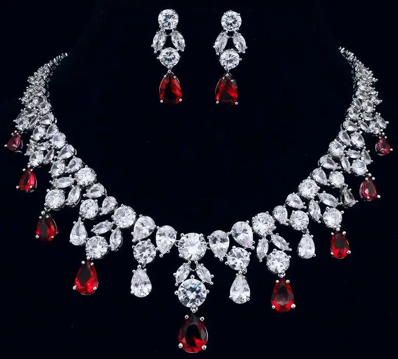 EMMAYA طقم مجوهرات نسائي, طقم مجوهرات نسائي العلام...