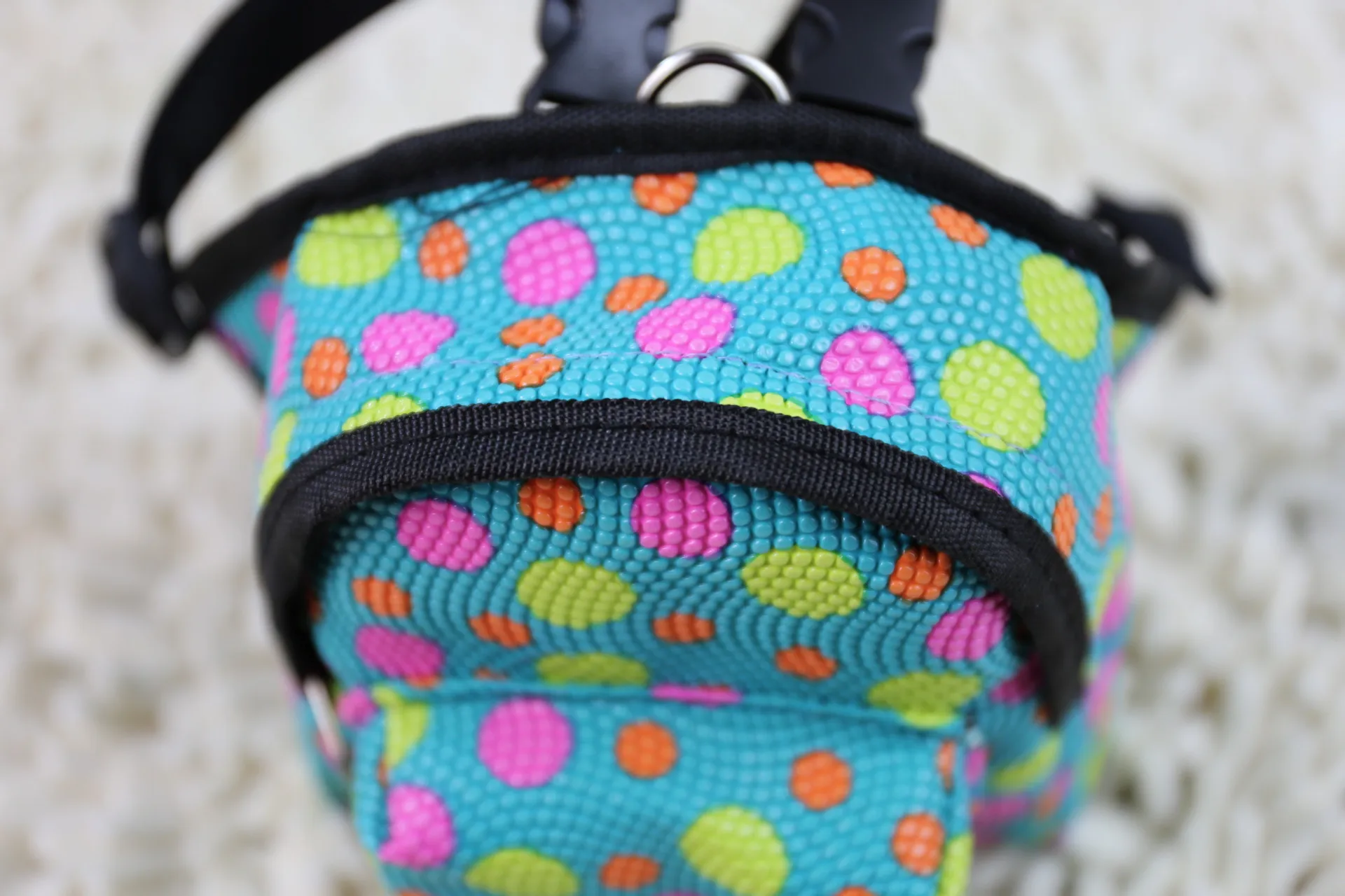 朱莉圆点宠物背包书包 (19)