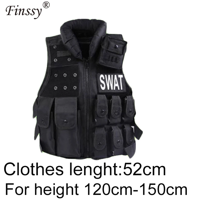 Kinder Jagd Militärische Taktische Armee Weste Kinder Airsoft Getriebe  Kampf Rüstung Uniform Junge Mädchen Swat Polizei Outdoor Kostüm - AliExpress