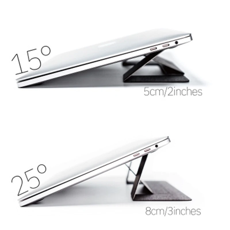  MOFT provides an instant-adjustable stand for your laptop pad adhesive invisible folding portable s