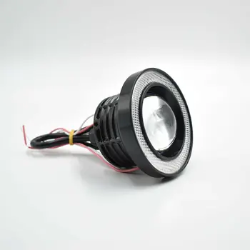 

Aluminum LED Fog lights Halo Angel Eye Ring Projector 12V 3.5inch Lamp Set