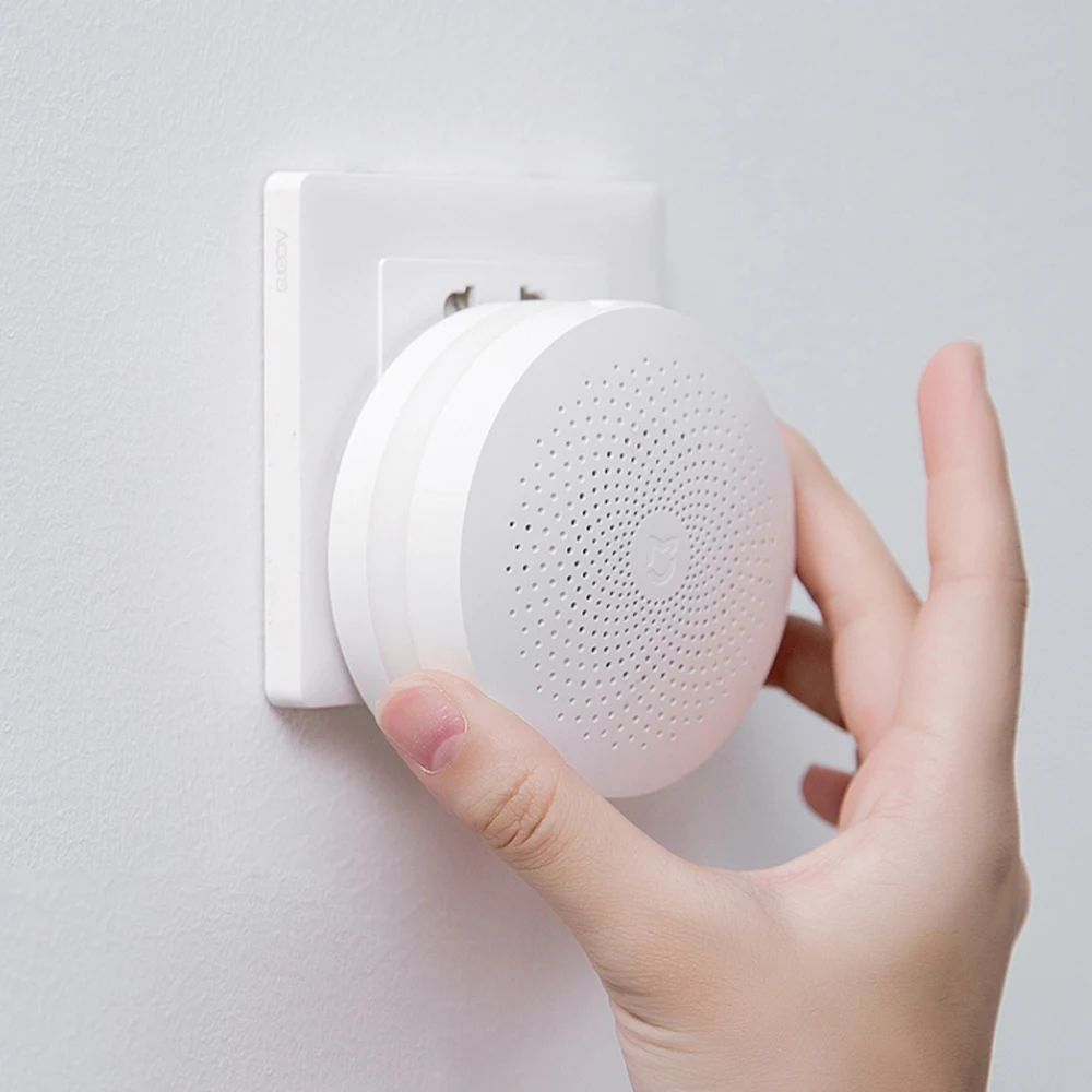 Новые обновленные Xiaomi Mijia умный дом многофункциональные ворота 2 сигнализация интеллектуальная онлайн радио ночной легкий колокольчик управление приложением
