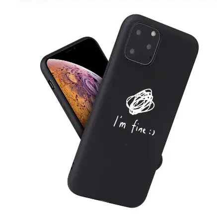 

Soft TPU Mona Lisa Art David lines Lovers Pattern Phone Case Coque Fundas For iPhone 11 Pro 7 7Plus 6S 5 8 8Plus X XS Max Case