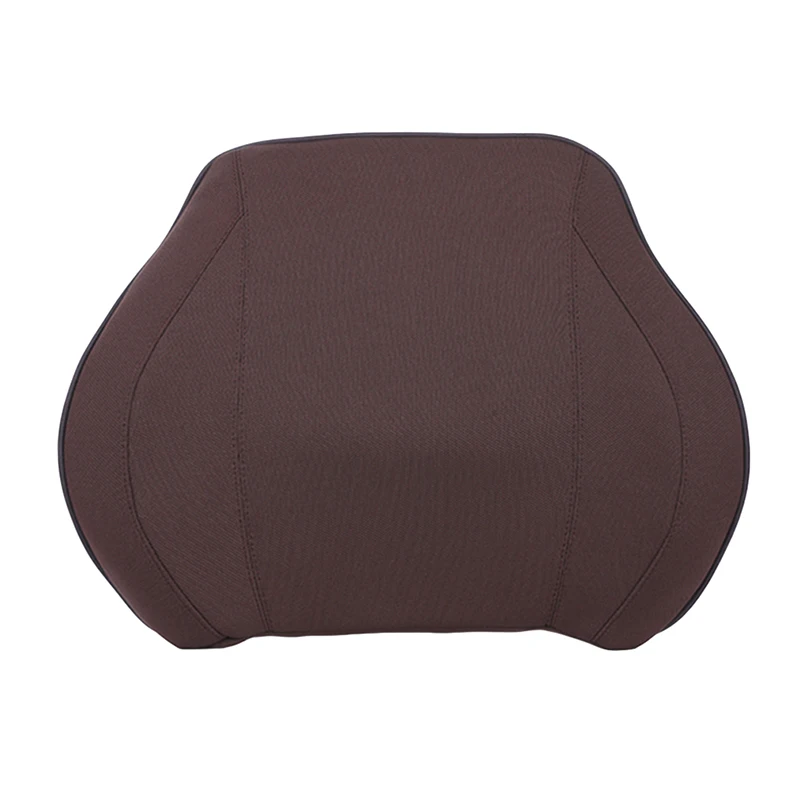Cloth brown 2 Автомобильное сиденье, Массажная подушка для головы и шеи, Автомобильная подушка с эффектом памяти, подголовник для шеи, чехол для автомобиля, подушка для сиденья, аксессуары для подголовника - Цвет: Cloth brown 2