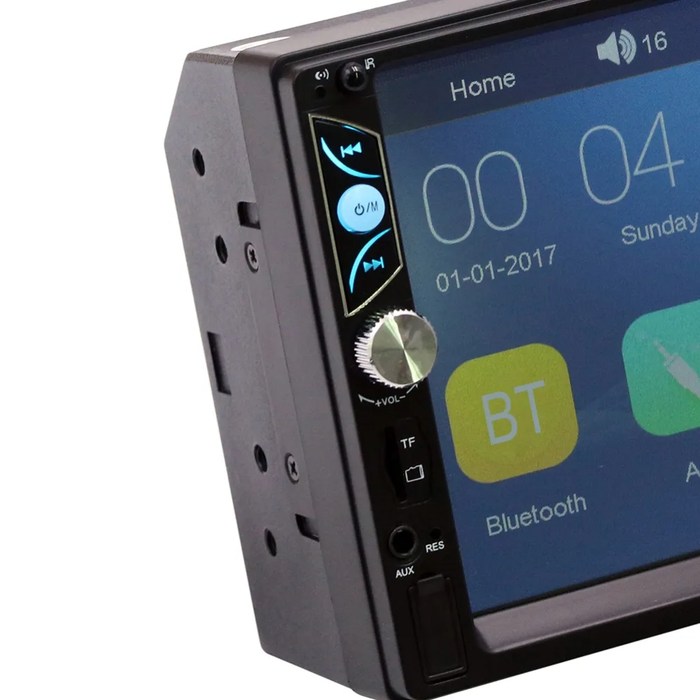 Автомагнитола 2 Din Mp5 плеер авторадио Bluetooth аудио Hands Free 2din приемник авто стерео обратное изображение Mirrorlink