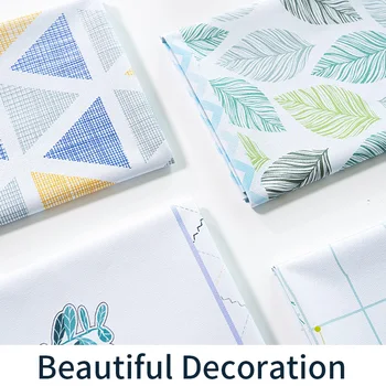 

Modern style tablecloth PVC printing pattern rectangular dining table waterproof and oil-proof outdoor kitchen table decoration