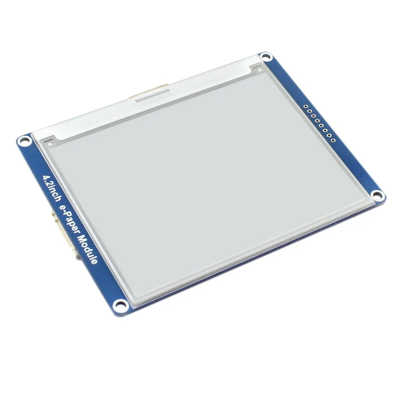 Waveshare 4,2 дюймов E-paper 400X300 E-Ink дисплей модуль дисплей, черный белый без подсветки широкий угол SPI Interace