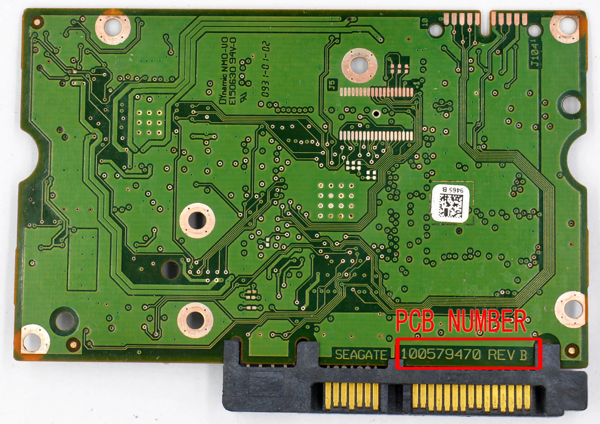 HDD PCB Seagate логическая плата/100579470 REV B/9459 C/9459 D/9465 B/9465 C/9238 D/ST31000524NS, ST32000644NS