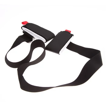 

NEW Adjustable Ski Pole Shoulder Hand Carrier Lash Handle Straps Portable Black Porter Hook Loop Protecting For Skiing Snowboard