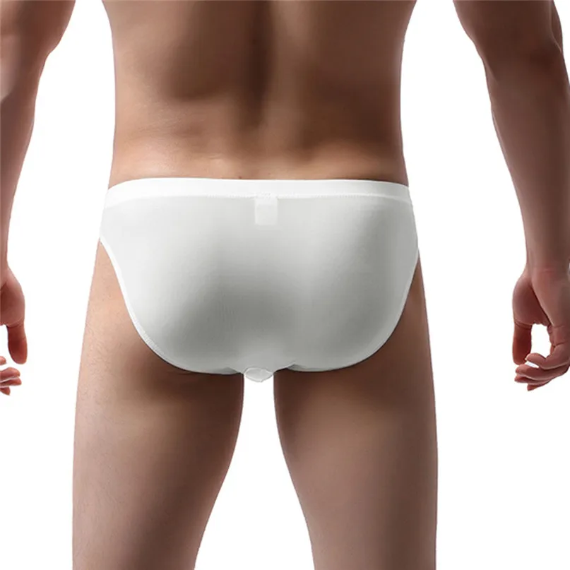 Fashion Soft Briefs Men Sexy Underwear Knickers Shorts Underpants Home Triangle Pants Panties #2l29 (39)