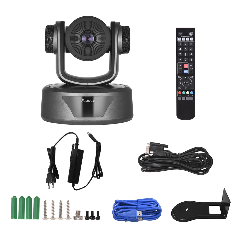 Aibecy HD видео конференц камера Full HD 1080P Авто 20X оптический зум с 3,0 USB веб-кабель дистанционное управление