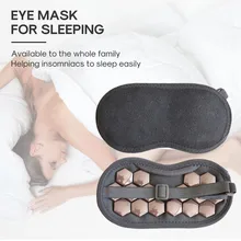 Нефритовый, с германием маска для сна для глаз устраняет напряжение расслабляет ваше тело и ум метеорит снимает усталость здоровое Здоровье сна маска для глаз