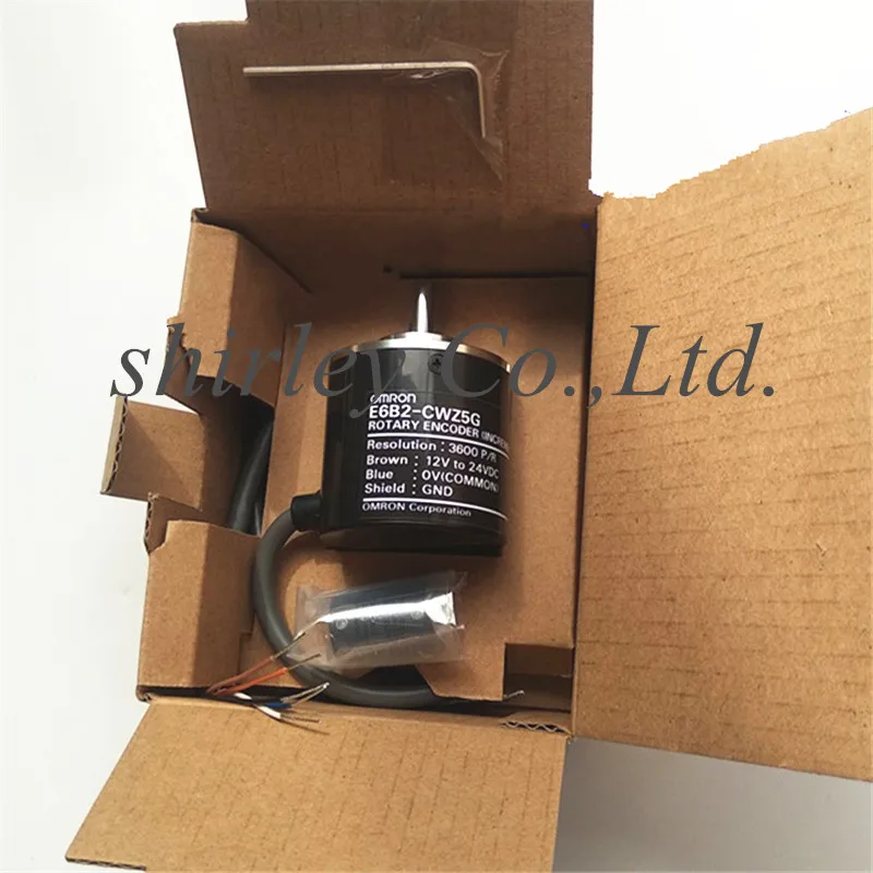 New Rotary Encoder E6B2-CWZ5G E6B2CWZ5G 10/20/30/40/50/60/100/200/300/360P/R 400/500PR/600/720/800/1000P/R 2M Pulses 12-24VDC |